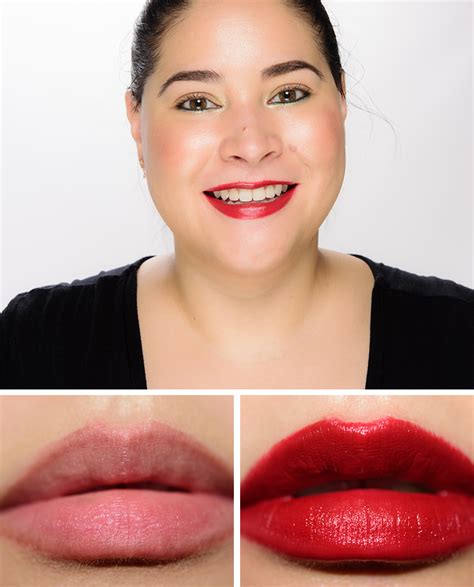 YSL rouge lipstick swatches